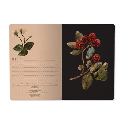 BV by Bruno Visconti A5 Notebook - Forest Sparrows