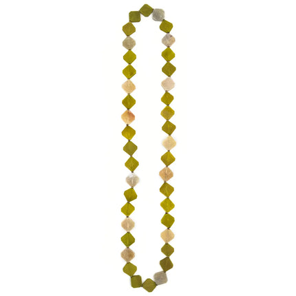 Omala Citrus Sunshine Collection Necklace - Angled Beads