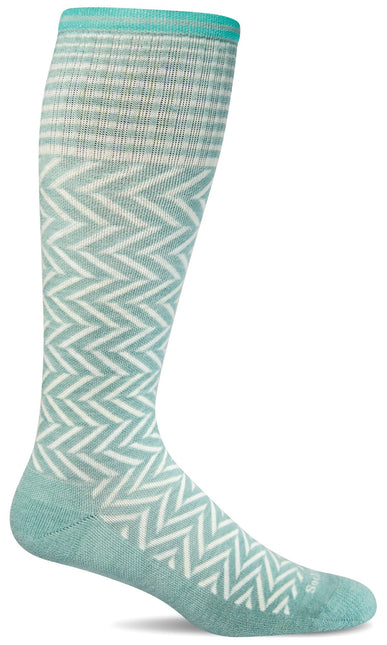 Sockwell Women’s  Chevron | Moderate Graduated Compression Socks - Air