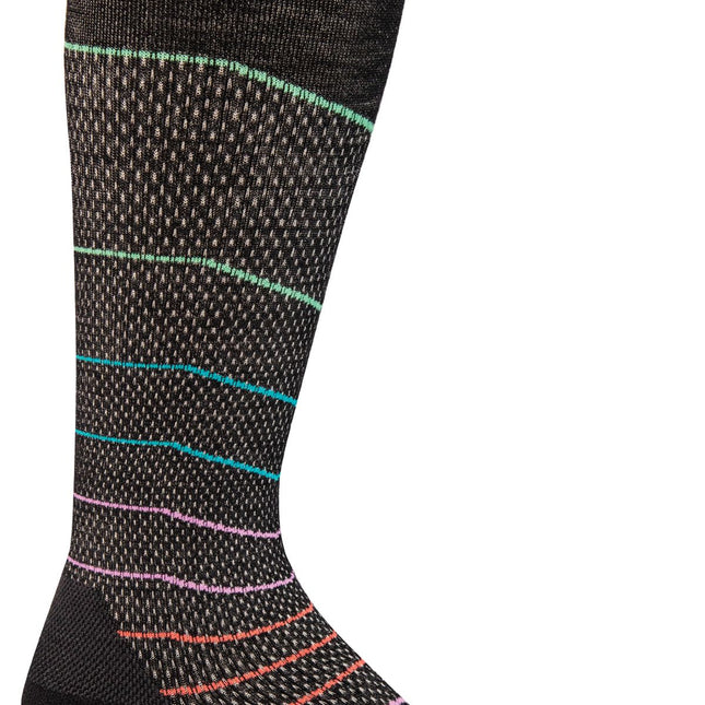 Sockwell Women’s Interval Knee High | Firm Graduated Compression Socks - Black