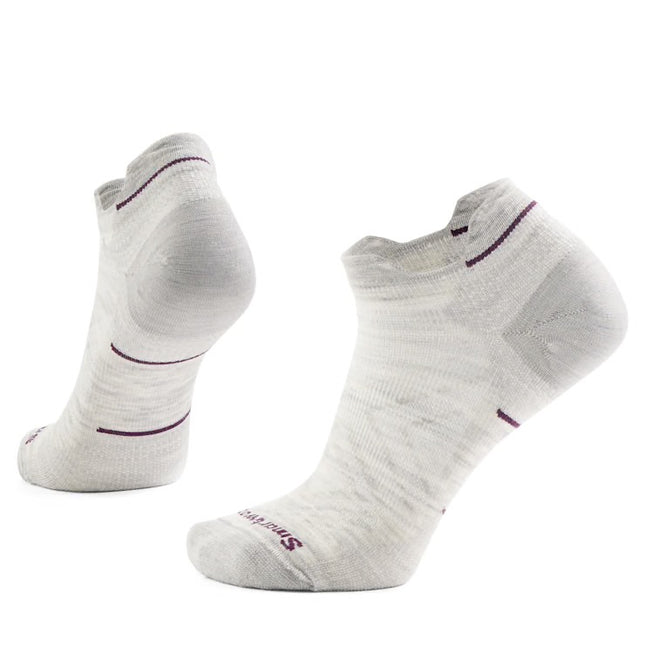 Smartwool Run Zero Cushion Low Ankle Sock (Women's) - Ash