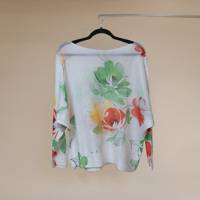 LOOWIE Printed Knitted Sweater