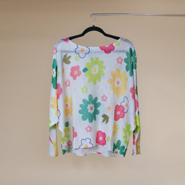 LOOWIE Printed Knitted Sweater