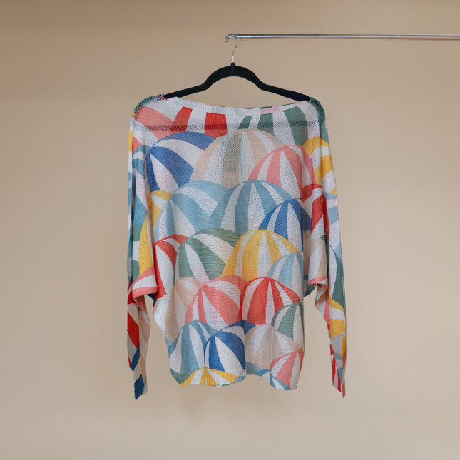 LOOWIE Printed Knitted Sweater