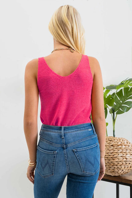 BLU PEPPER Knit Tank Top