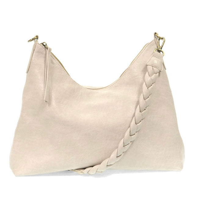 Joy Susan Selene Slouchy Hobo Bag with Braided Handle