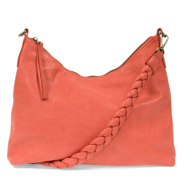 Joy Susan Selene Slouchy Hobo Bag with Braided Handle