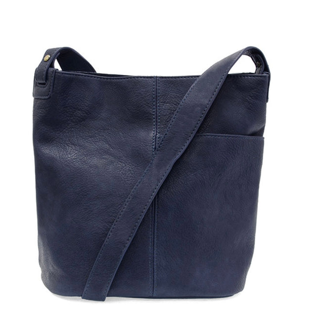 Joy Susan Bindi Front Slip Pocket Bucket Crossbody Bag