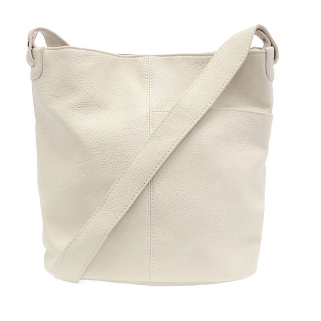 Joy Susan Bindi Front Slip Pocket Bucket Crossbody Bag