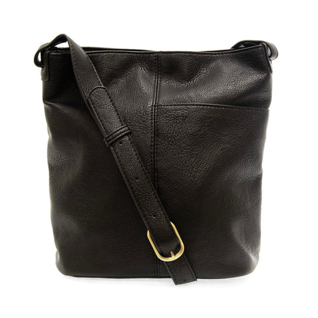 Joy Susan Bindi Front Slip Pocket Bucket Crossbody Bag