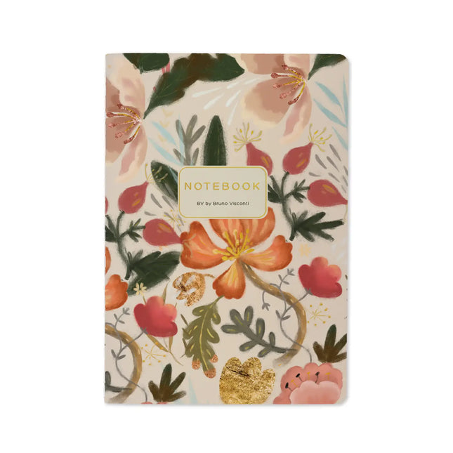 BV by Bruno Visconti Bloom Flowers Notebook