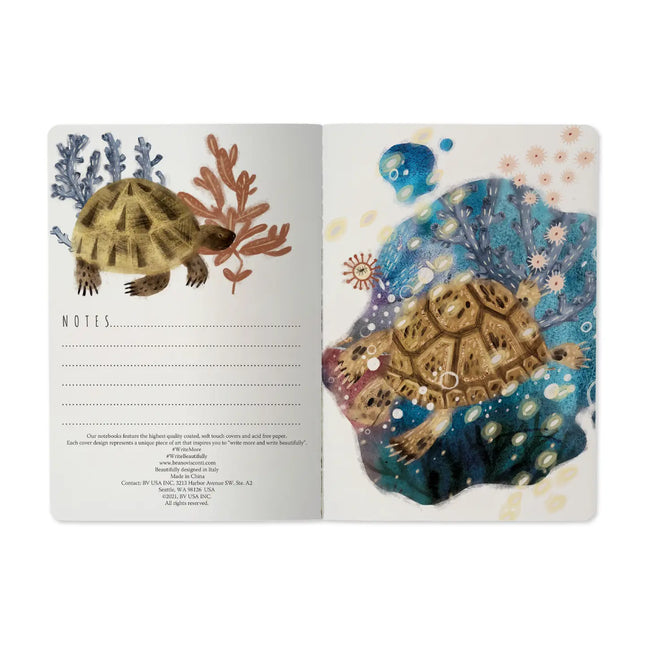 BV by Bruno Visconti Coral Notebook