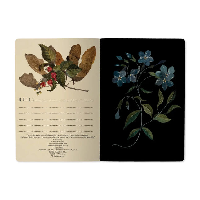 BV by Bruno Visconti Forest Flowers Notebook