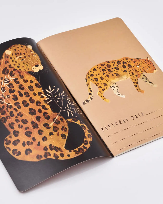 BV by Bruno Visconti Leopard Notebook