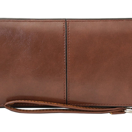 22 Tote Vegan Leather Wristlet Wallet