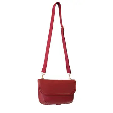 22 Tote Chic Vegan Leather Sling Bag Crossbody Bag