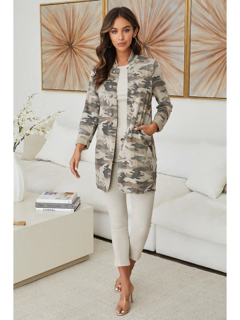MILIO MILANO Camo Long Sargent Pepper Jacket