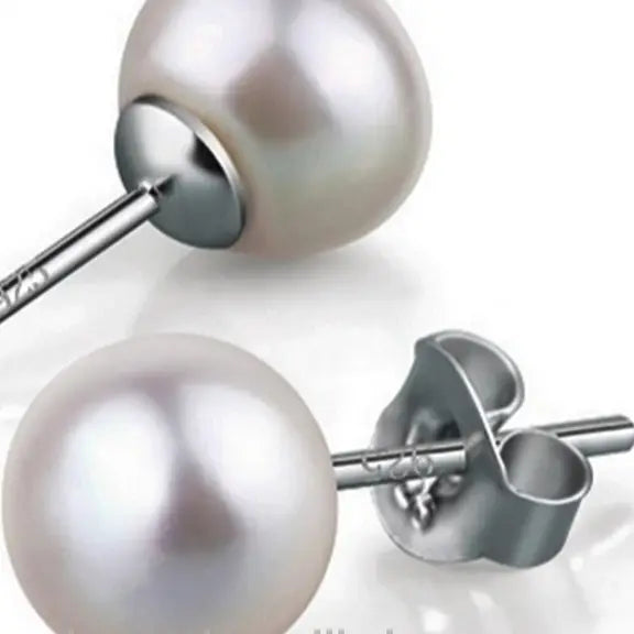 10mm Freshwater Pearl Stud Earrings