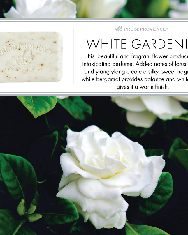 PRÉ DE PROVENCE White Gardenia Soap Bar - 250G