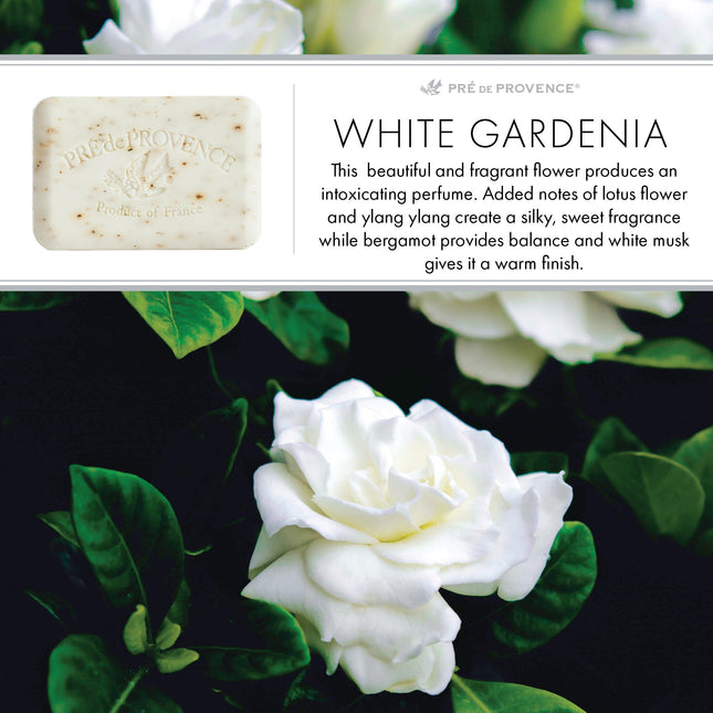 PRÉ DE PROVENCE White Gardenia Soap Bar - 250G