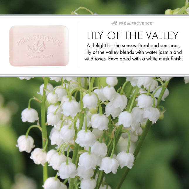 PRÉ DE PROVENCE Lily Of The Valley Soap Bar - 250G
