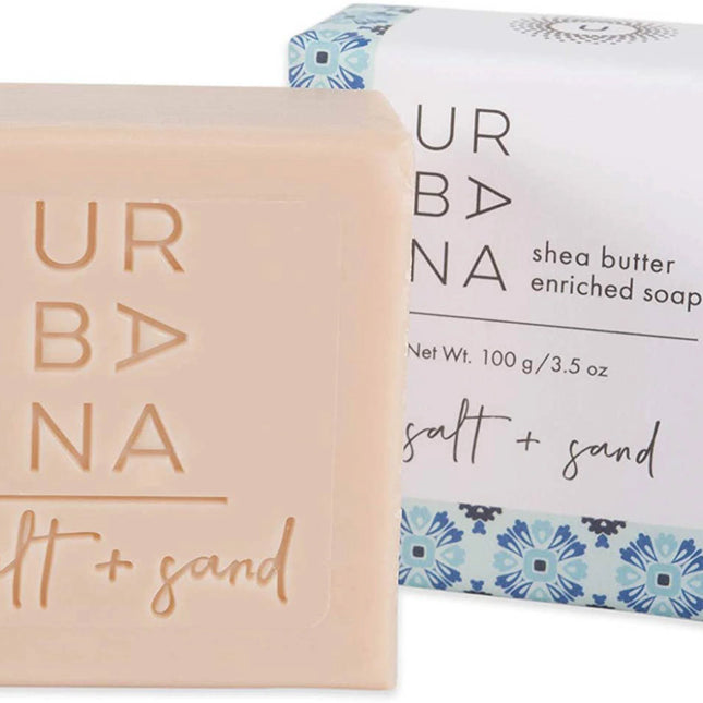 URBAN NIRVANA Salt + Sand Soap Bar - 100G