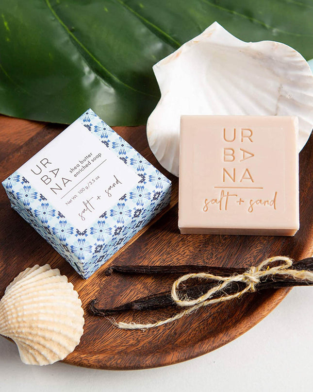 URBAN NIRVANA Salt + Sand Soap Bar - 100G