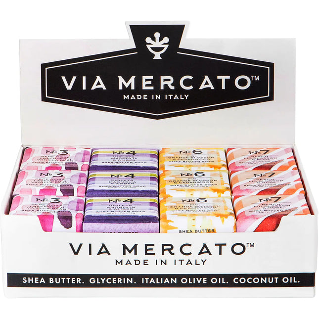 VIA MERCATO - Mini Soap Assortment