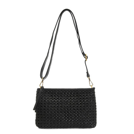 Joy Susan Emery Faux Cane Crossbody