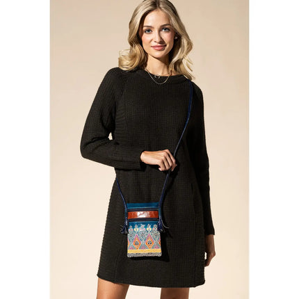 Urbanista Hand-Painted Genuine Leather Cellphone Bag