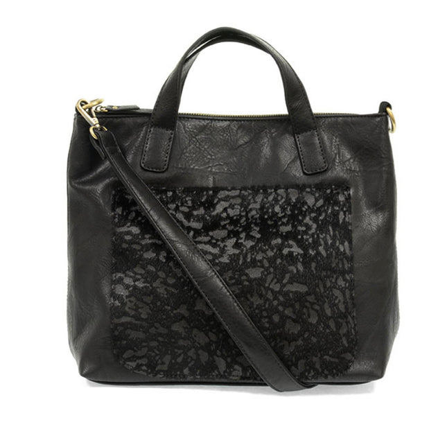 Joy Susan Faux Fur Pocket Convertible Tote