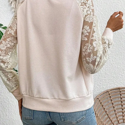 NINEXIS Lace Baseball Jacket