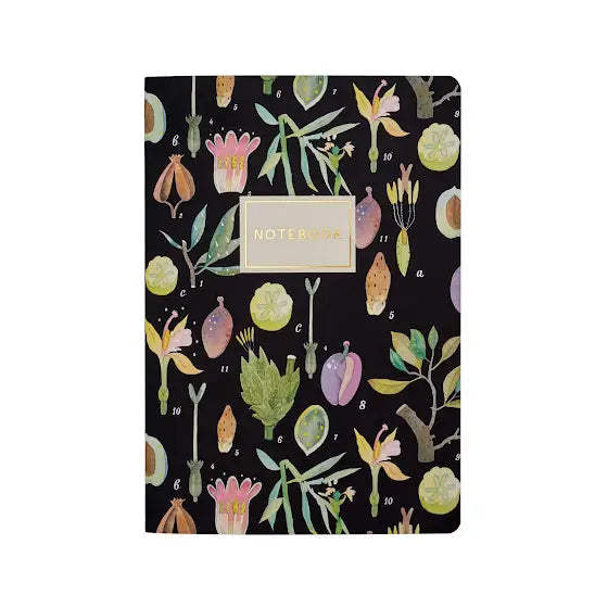BV by Bruno Visconti A5 Notebook - Botany
