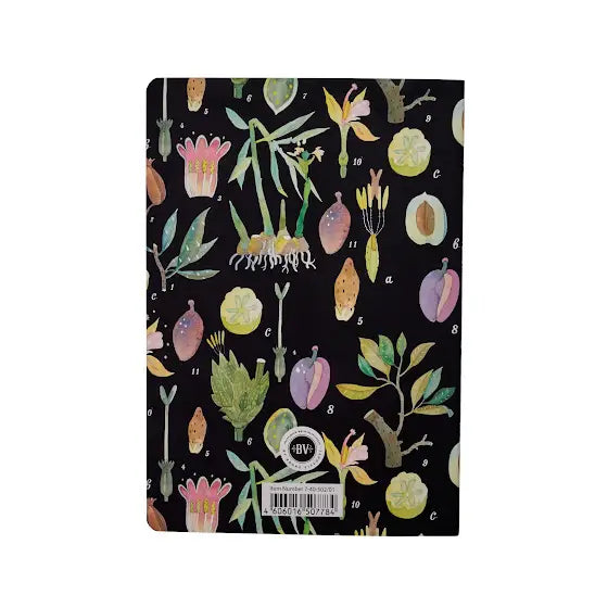BV by Bruno Visconti A5 Notebook - Botany