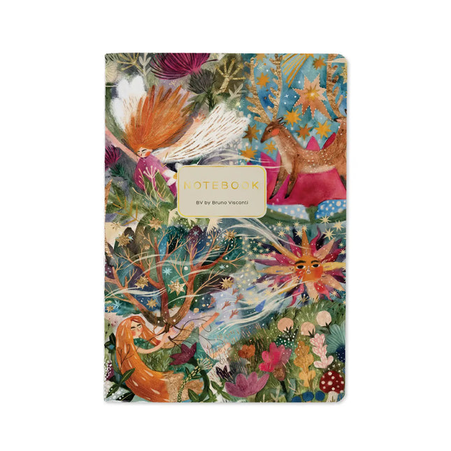BV by Bruno Visconti A5 Notebook - Electric Fantasy