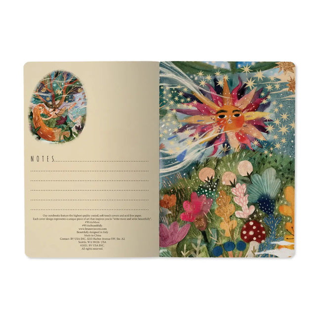 BV by Bruno Visconti A5 Notebook - Electric Fantasy