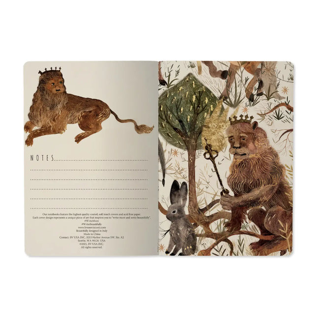 BV by Bruno Visconti A5 Notebook - Medival Fantasy