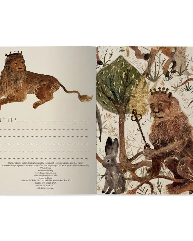 BV by Bruno Visconti A5 Notebook - Medival Fantasy