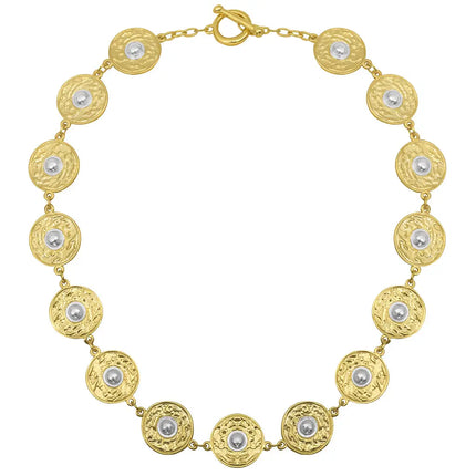 Roman Coin Collar Necklace
