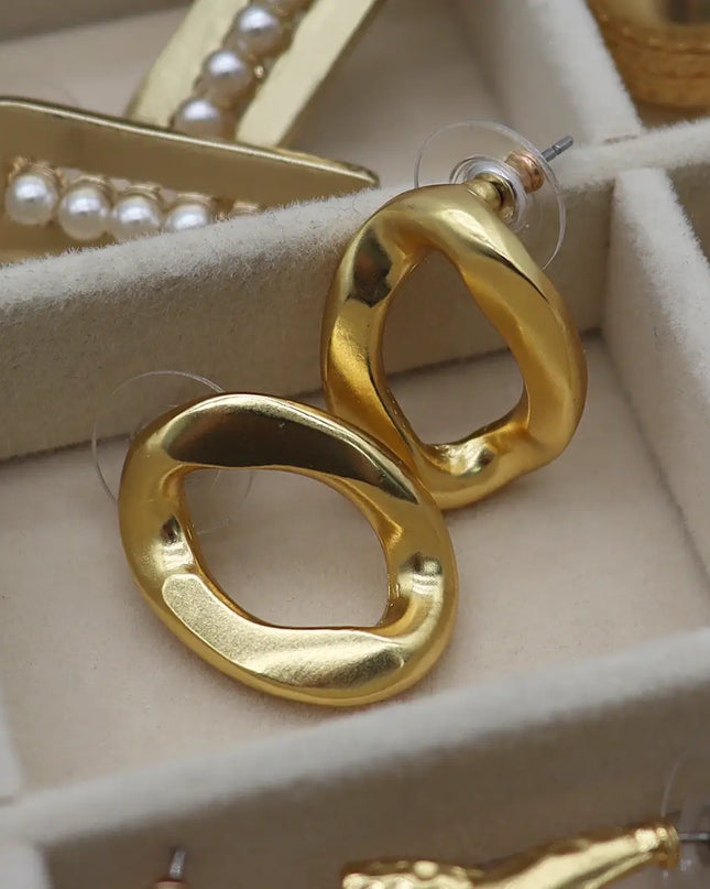 Link Stud Earrings
