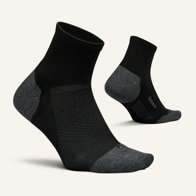 Feetures Elite Max Cushion Quarter - Black