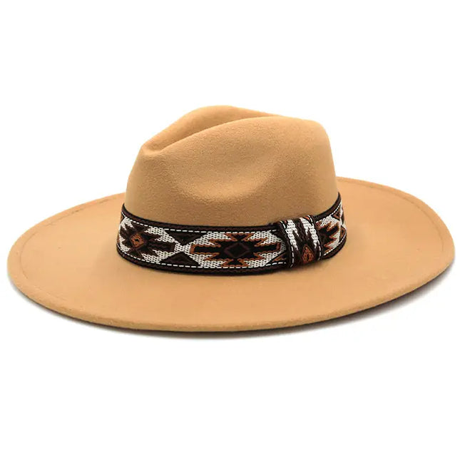 Hana Tribal Band Panama Hat