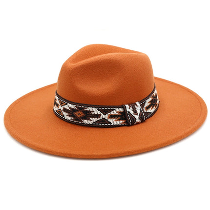 Hana Tribal Band Panama Hat