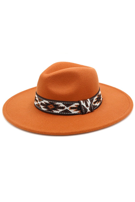 Hana Tribal Band Panama Hat