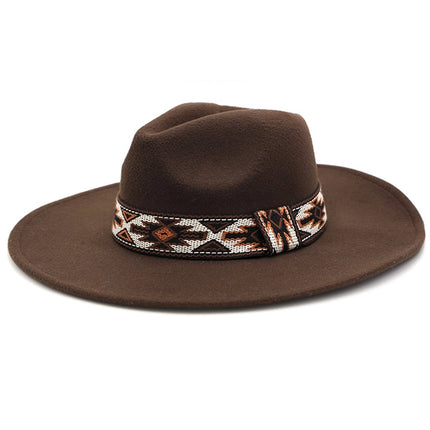 Hana Tribal Band Panama Hat