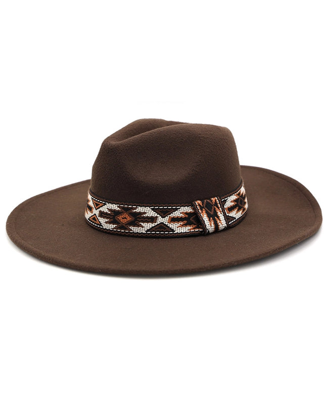 Hana Tribal Band Panama Hat
