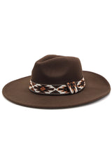 Hana Tribal Band Panama Hat – Chiappetta Shoes display picture 2
