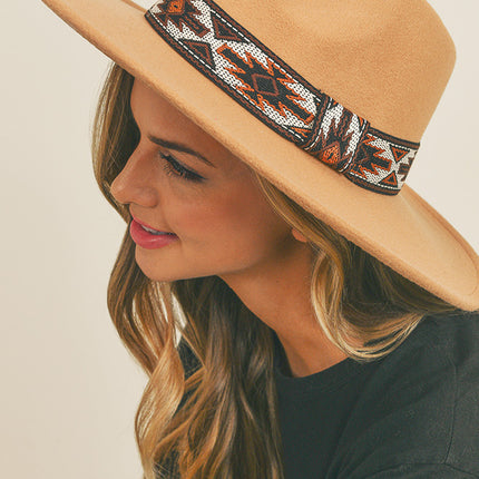 Hana Tribal Band Panama Hat