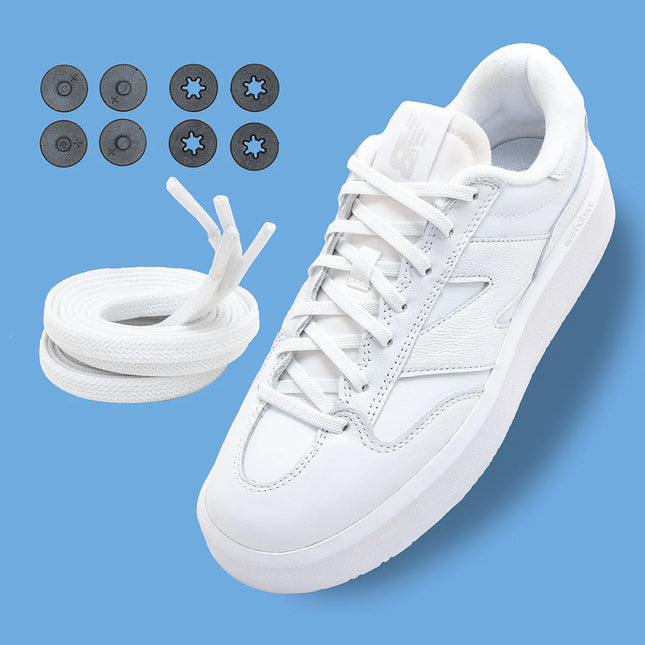 Lock Laces Flat No-Tie Shoelaces