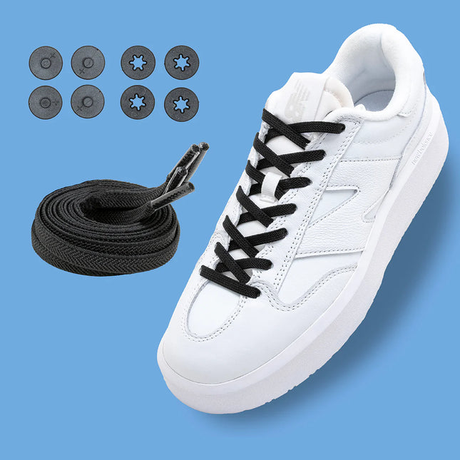 Lock Laces Flat No-Tie Shoelaces